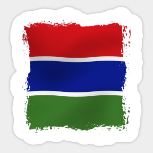 Gambia artwork Sticker